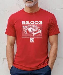 92,003 Nebraska Volleyball Tee Shirt