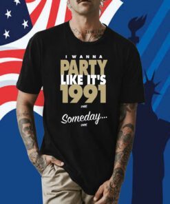 I Wanna Party Like It’s T-Shirt For Washington College Fans