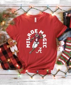 Alabama Football Jalen Milroe Magic T-Shirt