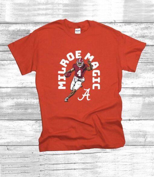 Alabama Football Jalen Milroe Magic T-Shirt