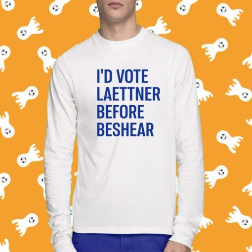 I'd Vote Laettner Before Beshear Tee Shirt