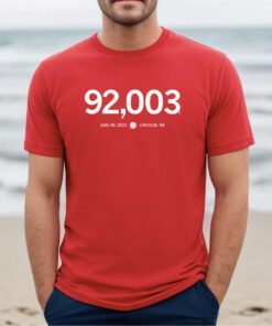 On August 30th, 2023 92,003 Volleyball Tee Shirt