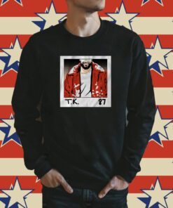 Travis Kelce 87 Album Cover T-Shirt