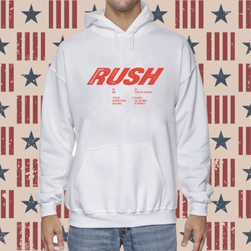 Troye Sivan Rush TShirt