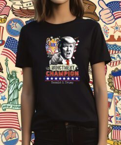 Trump 4-Time Indictment Champ T-Shirt