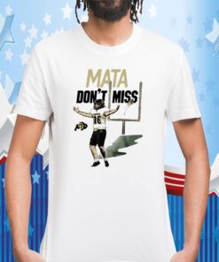 Colorado Alejandro Mata Don’t Miss Tee Shirt