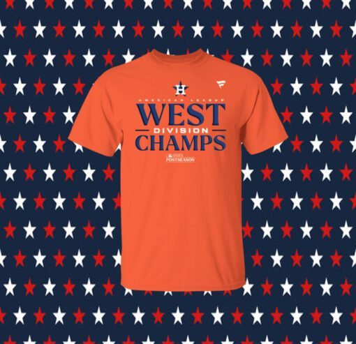 Houston Astros Al West Division Champions 2023 Hot TShirt