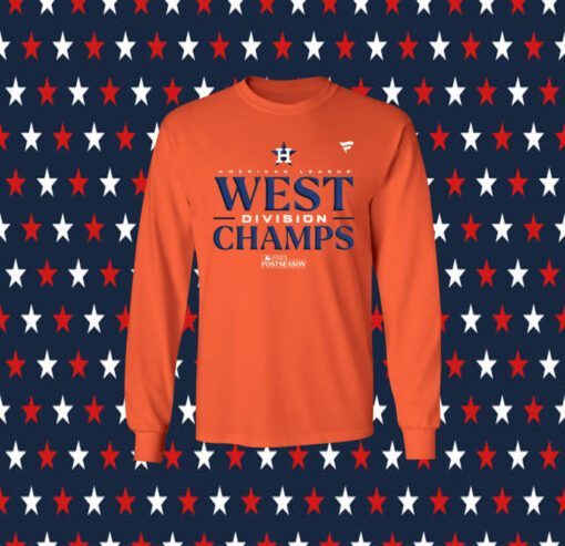 Houston Astros Al West Division Champions 2023 Hot TShirt