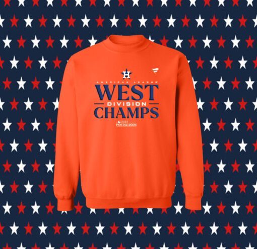 Houston Astros Al West Division Champions 2023 Hot TShirt