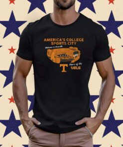 TENNESSEE: AMERICA'S COLLEGE SPORTS CITY TSHIRT