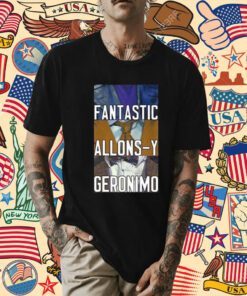 Doctor Who Fantastic Allons-Y Geronimo Tee Shirt