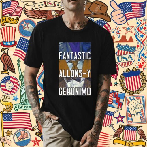 Doctor Who Fantastic Allons-Y Geronimo Tee Shirt