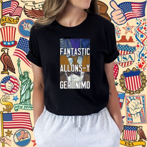 Doctor Who Fantastic Allons-Y Geronimo Tee Shirt