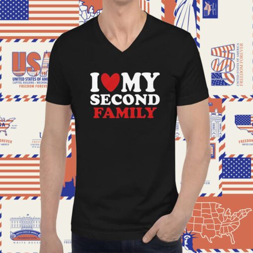 I Heart My Second Family 2023 TShirt