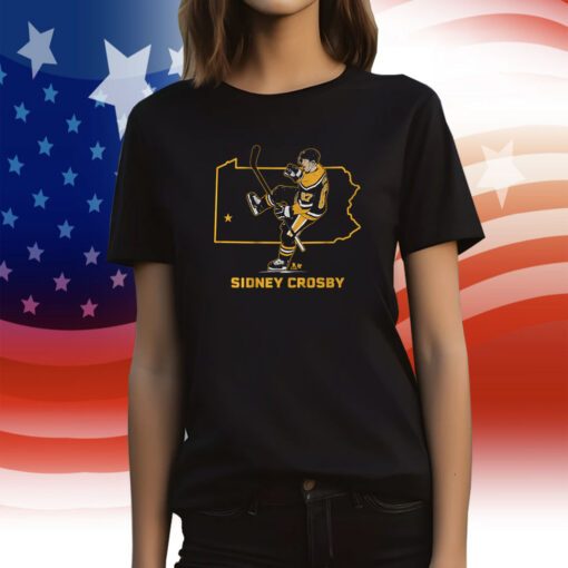 Sidney Crosby State Star TShirt