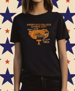 TENNESSEE: AMERICA'S COLLEGE SPORTS CITY TSHIRT