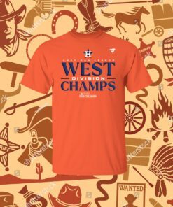 Houston Astros Fanatics Authentic 2023 AL West Division Champions Long Sleeve