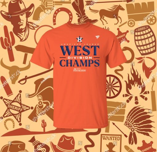 Houston Astros Fanatics Authentic 2023 AL West Division Champions Long Sleeve