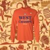 Houston Astros Fanatics Authentic 2023 AL West Division Champions Long Sleeve