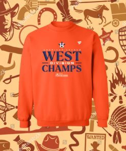 Houston Astros Fanatics Authentic 2023 AL West Division Champions Long Sleeve