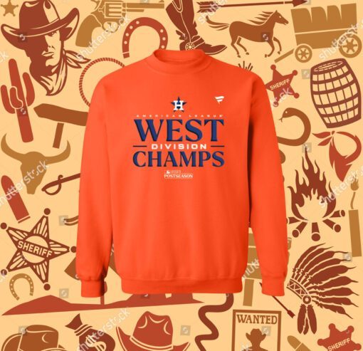 Houston Astros Fanatics Authentic 2023 AL West Division Champions Long Sleeve