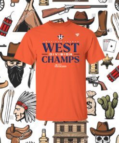 Houston Astros Fanatics Authentic 2023 AL West Division Champions Shirt