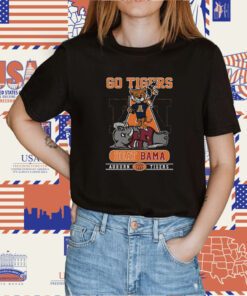 Go Tigers Beat Bama Auburn Tigers T-Shirt