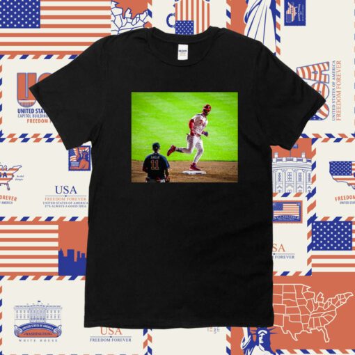 Bryce Harper Look Back Orlando Arcia Tee Shirt