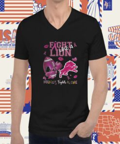 Fight Like A Lion Nobody Fights Alone Tee Shirt