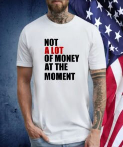 Not A Lot Of Money At The Moment Tee Shirt