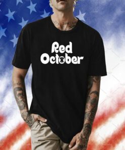 Red October Philly Philadelphia Vintage T-Shirt