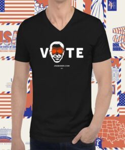 Biden Harris Glow In The Dark on Vote Joebiden.Com Tee Shirt