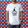 Utah Jazz Jumpman Tee Shirt