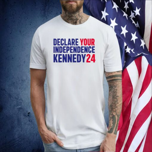 Declare Your Independence Kennedy 24 T-Shirt