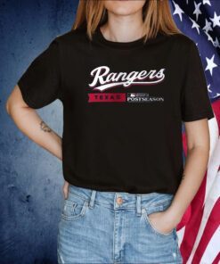 Texas Rangers 2023 Postseason Authentic Collection Dugout TShirt