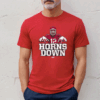 Horns Down For Oklahoma College Fans T-Shirt