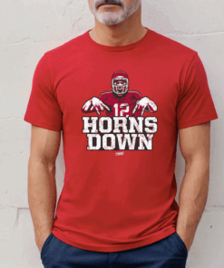 Horns Down For Oklahoma College Fans T-Shirt