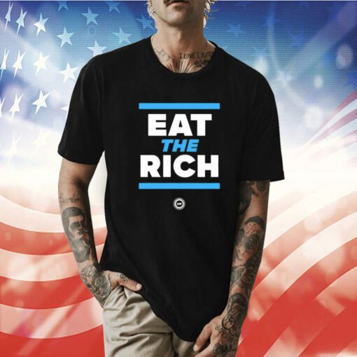 Eat The Rich Uaw On Strike TShirt