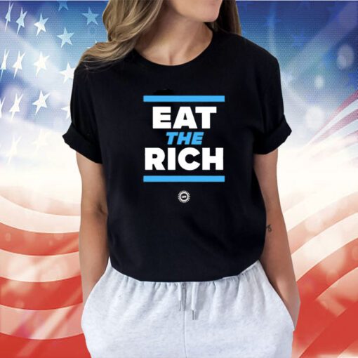 Eat The Rich Uaw On Strike TShirt