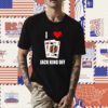 I Love Jack King Off Tee Shirt