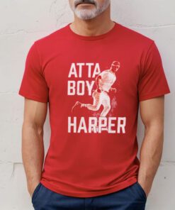 Atta Boy Harper Philadelphia Phillies Tee Shirt