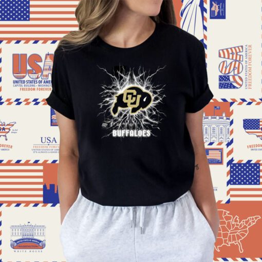 Colorado Buffaloes 90’s Lightning Officially Licensed Tee Shirt