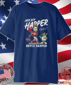 Bryce Harper Philadelphia Phillies Mascot Atta Boy Harper T-Shirt