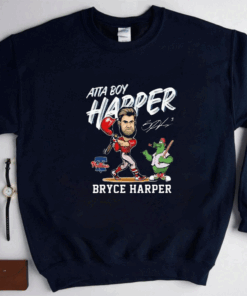 Bryce Harper Philadelphia Phillies Mascot Atta Boy Harper T-Shirt