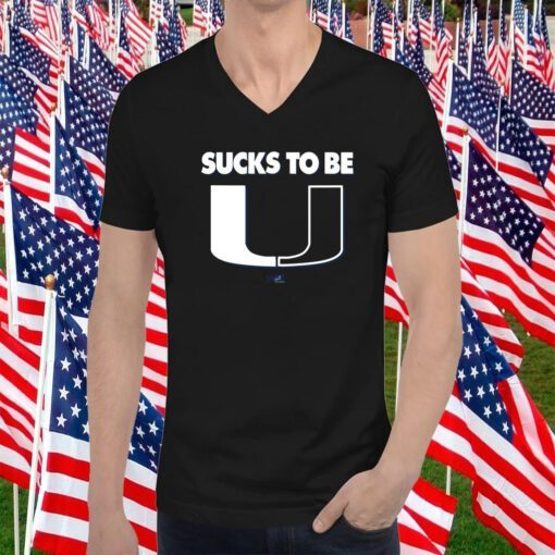 Sucks To Be U For North Carolina College Fans Shirts