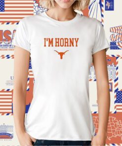 Lauren Ashley Texas Longhorns I’m Horny Tee Shirt