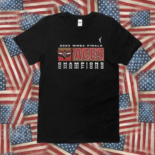 Las Vegas Aces Championship Wnba 2023 Tee Shirt