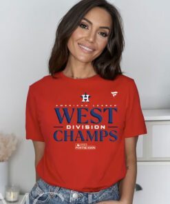 Houston Astros Al West Division Champions 2023 TShirt