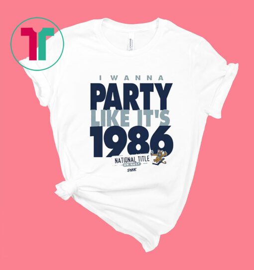 I Wanna Party Like It’s 1986 Penn State College T-Shirt