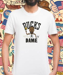 Bucks Damian Lillard Dame Official TShirt